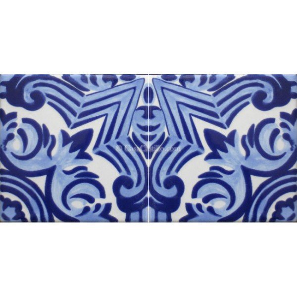 Mexican Talavera Border Tile Arnedo